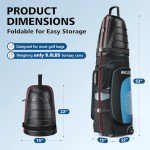 Wheeled Hard Case Golf Travel Bag - Lightweight