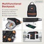 Joyway 5-Piece Hardside Luggage Set with Backpack