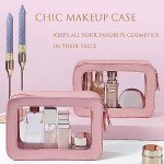 Waterproof Travel Makeup Bag with Zipper Pouch