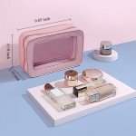 Waterproof Travel Makeup Bag with Zipper Pouch