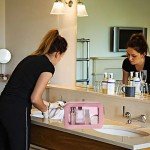 Waterproof Travel Makeup Bag with Zipper Pouch