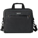 Amazon Basics Black Laptop Shoulder Bag, 15.6
