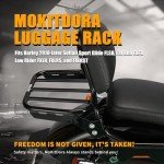 MoKitDora Sport Luggage Rack for Harley Sissy Bar
