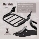 MoKitDora Sport Luggage Rack for Harley Sissy Bar