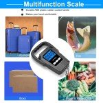 SKEAP Digital Fish & Luggage Scale with LCD Display