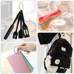 CooBigo 16 Stainless Steel Keychain Loops - Assorted Colors