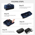CONTAIL 32" Expandable Rolling Duffle Bag