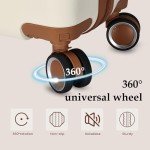 4-Piece TILYMOL Hardshell Luggage Set with Wheels