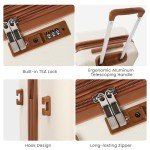 4-Piece TILYMOL Hardshell Luggage Set with Wheels