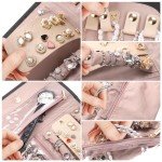 Travel Jewelry Case Organizer - Foldable for All Essentials