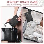 Travel Jewelry Case Organizer - Foldable for All Essentials