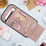 Travel Jewelry Case Organizer - Foldable for All Essentials