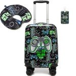 Stylish 2-Piece Kid's Hardside Luggage Set