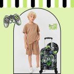 Stylish 2-Piece Kid's Hardside Luggage Set