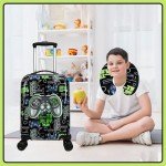 Stylish 2-Piece Kid's Hardside Luggage Set