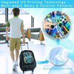 Kids Rolling Suitcase with Game Design for Travel