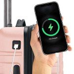 U.S. Traveler Boren Pink Hardside Luggage Set