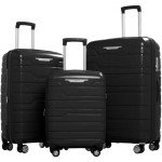 Gabbiano Extra Large 3-Piece Hardshell Luggage Set