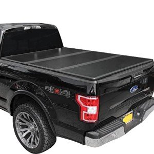 Tutel Folding Hard Shell Tonneau Cover for Ford F150