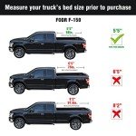 Tutel Folding Hard Shell Tonneau Cover for Ford F150