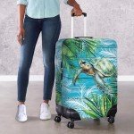 Hawaii Sea Turtle Luggage Cover - Anti-Scratch