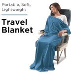 SAGEFINDS Compact Travel Blanket and Pillow