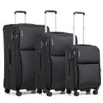 Hanke Softside 3 Piece Expandable Luggage Set