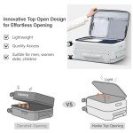 Hanke 20 Inch Hard Shell Carry-On Suitcase