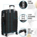 Gabbiano Extra Large 3-Piece Hardshell Luggage Set