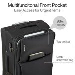 Hanke Softside 3 Piece Expandable Luggage Set