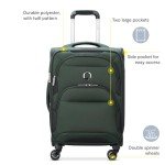 Delsey Sky Max 2.0 Green Softside Luggage Set