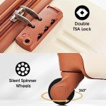 Expandable 2-Piece Hardside Luggage Set with Bag