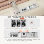 20-Inch Expandable Carry-On Luggage Set with USB Port