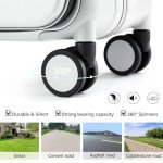 Hanke 20 Inch Hard Shell Carry-On Suitcase