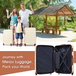 Expandable 2-Piece Hardside Luggage Set with Bag