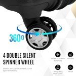 Gabbiano Extra Large 3-Piece Hardshell Luggage Set