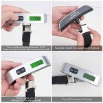 2-Pack Digital Luggage Scale - Portable & Accurate