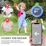 Silicone Airtag Holder 4-Pack for Kids & Luggage