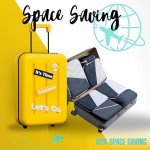 7-Piece Compression Packing Cubes Set for Travel