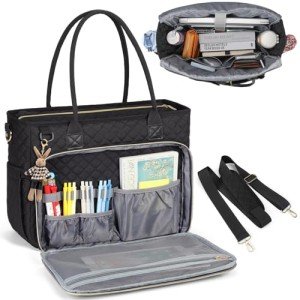 Stylish 15.6" Laptop Tote Bag for Women