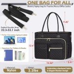 Stylish 15.6" Laptop Tote Bag for Women