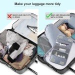 8-Piece Compression Packing Cubes Set for Travel