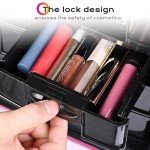 BYOOTIQUE 2-in-1 Rolling Makeup Case - Deep Pink