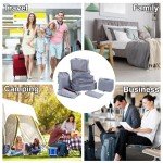 8-Piece Compression Packing Cubes Set for Travel