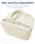 BAGSMART Large Makeup and Toiletry Travel Bag