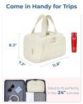 BAGSMART Large Makeup and Toiletry Travel Bag