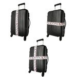 Hello Kitty Adjustable Luggage Strap Set - 2 Pieces