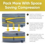 Biaggi Expandable Compression Packing Cubes Set of 2