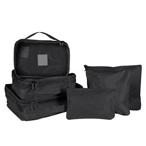 GForce 6-Piece Travel Set with Packing Cubes