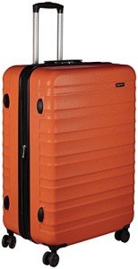 Orange 30-Inch Hardside Spinner Suitcase